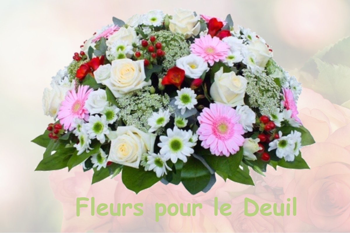 fleurs deuil ORNES